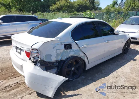 2007 BMW 335I из США, поврежденный, VIN WBAVB73537VH20910